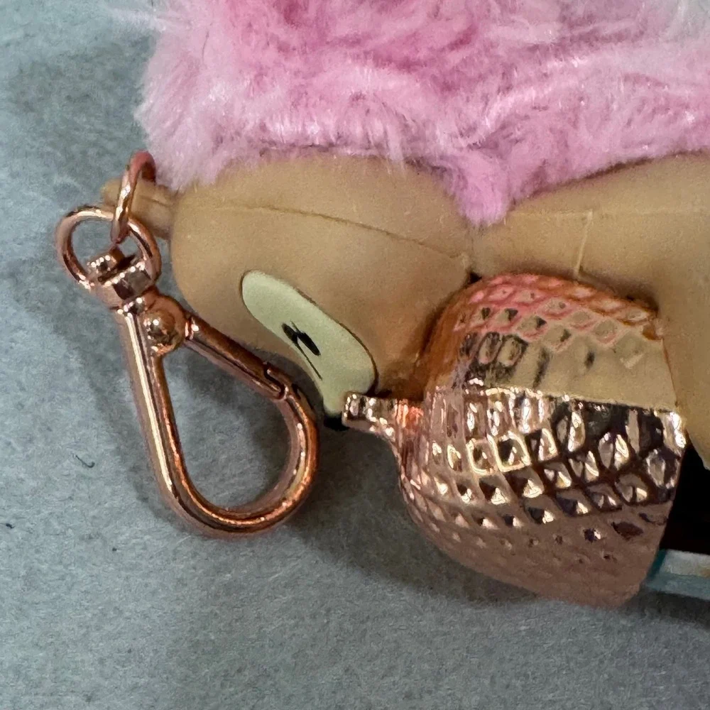Bath & Body Works PocketBac Holder Women Tan Rose Gold Squirrel Pumpkin Cupcake